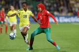 El fuerte pisotón que sufrió Linda Caicedo en el partido Colombia vs. Marruecos