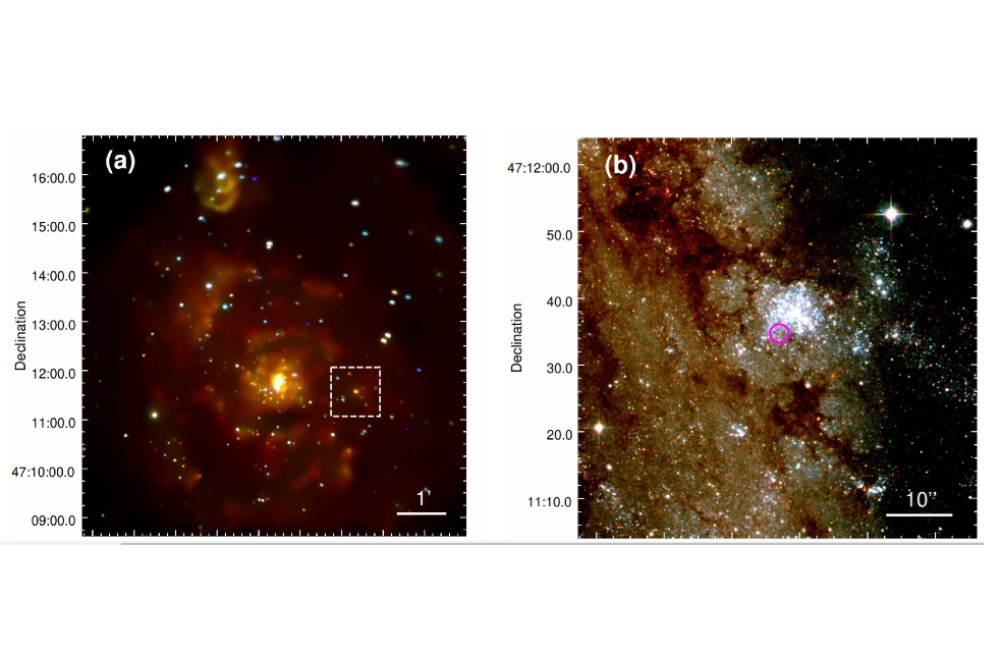 Para detectar a este exoplaneta, los investigadores utilizaron el Observatorio de rayos X Chandra de la NASA.