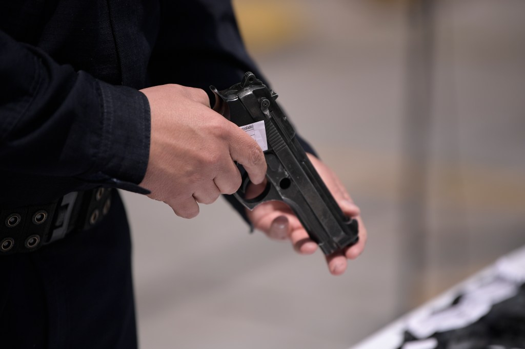 La Policía Metropolitana de Bogotá presentó la incautación de armas que se han llevado a cabo desde enero hasta el 25 de octubre del 2022. En total fueron 261.868 armas blancas, 1.534 armas de fuego tipo neumáticas, traumáticas y de fogueo, las cuales llevaron a la captura 6.020 personas por el delito de hurto.  En lo corrido del año, en Bogotá se han capturado 2.676 personas por el delito de lesiones personales, quienes en su mayoría han sido por tener en su poder este tipo de armas. Asimismo, la Policía ha capturado 437 personas por el delito de homicidio, quienes también llevaban algunos de estos elementos.