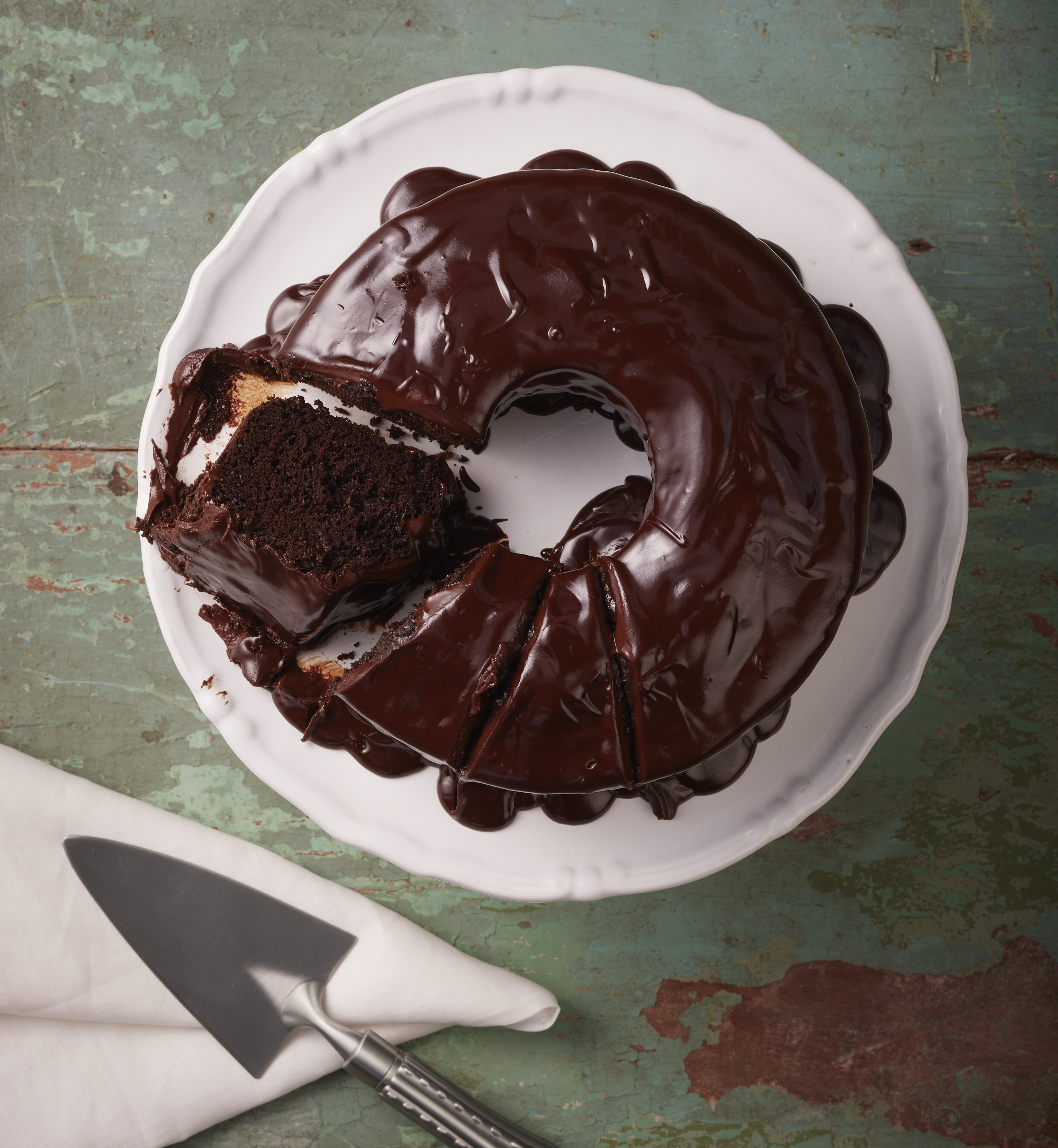Ponqué de chocolate