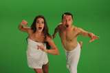 John Álex Toro y Laura de León, picante en escena