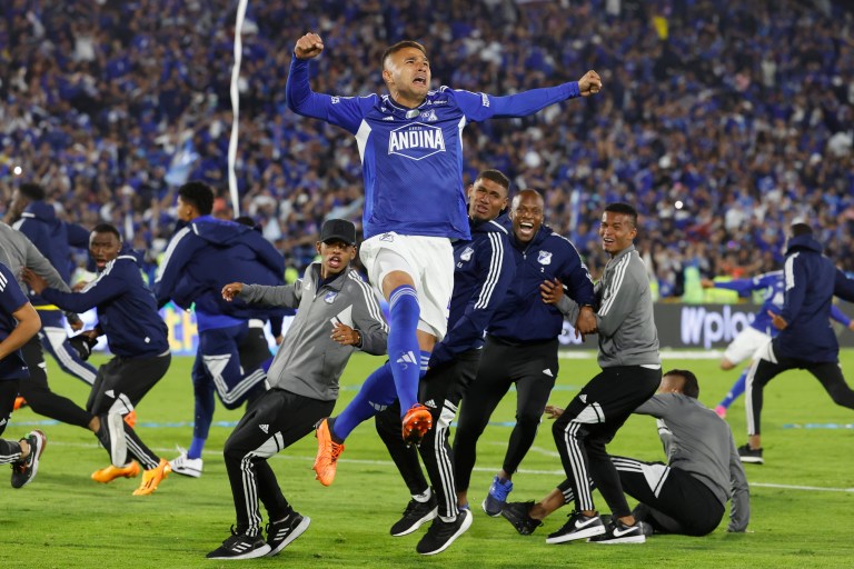“Nos toca disfrutar”: Larry Vásquez, autor del gol que hizo campeón a Millonarios