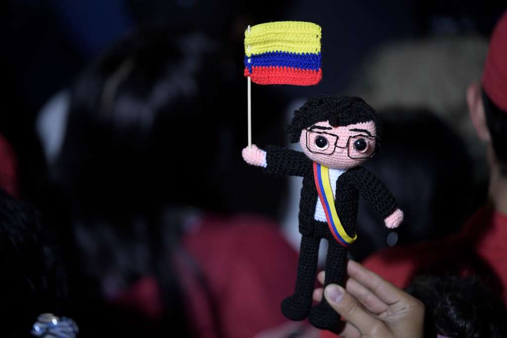 Presidente de Colombia,  lideró este 7 de enero, en Bogotá, una nueva concentración que convocó para rodear a su Gobierno en medio de las amenazas que lanzó en su contra el mandatario de Estados Unidos, Donald Trump.