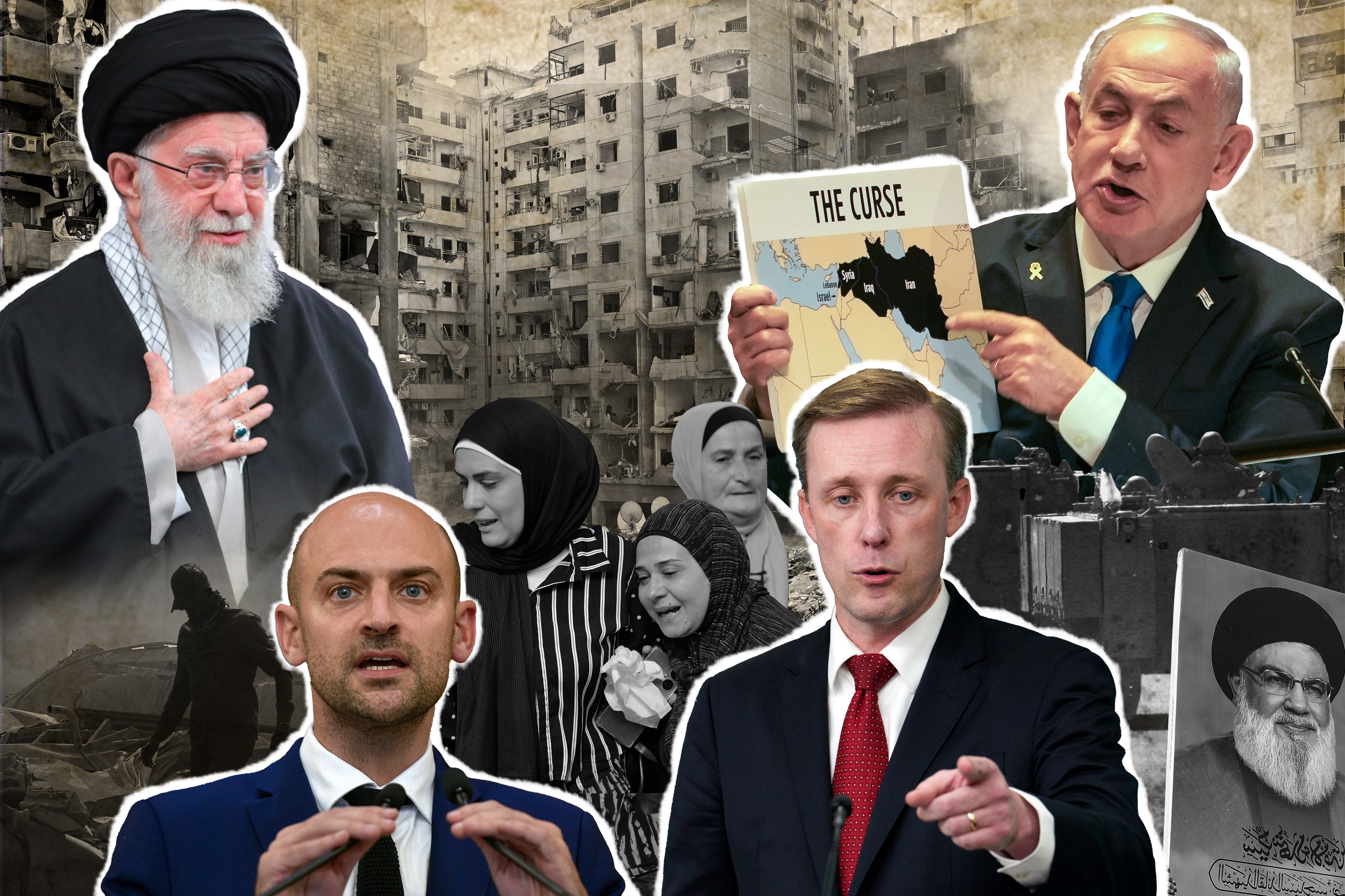 El conflicto en Medio Oriente tiene muchos protagonistas, como Israel, Irán, Líbano, Palestina; pero además otros líderes globales han estado ahí, como Estados Unidos apoyando a Israel, o también es el caso de Francia, intentando mediar.