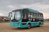 Los “imprevistos” que tienen quieto al primer bus de hidrógeno en Colombia