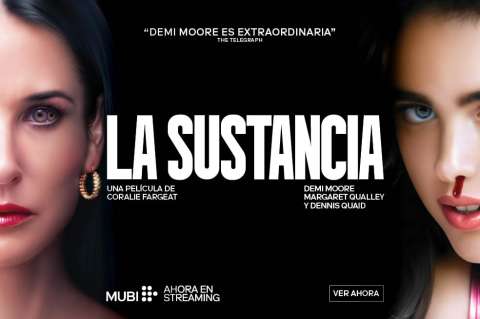 Disfrute “LA SUSTANCIA” en MUBI y sin salir de casa