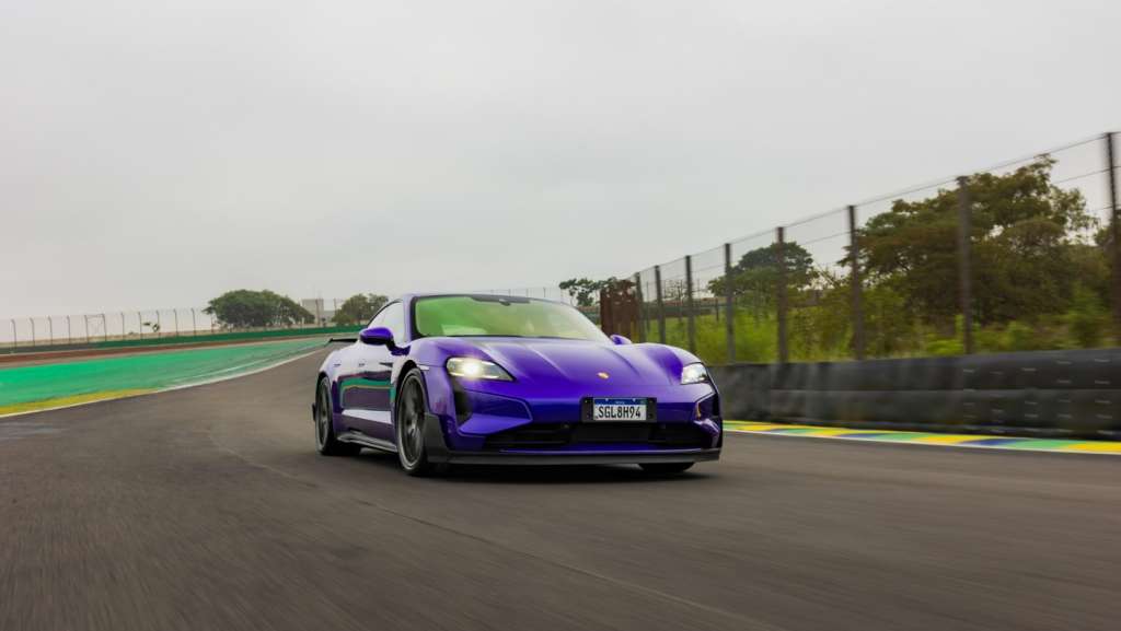 Porsche Taycan Turbo GT establece récord para eléctricos en Interlagos