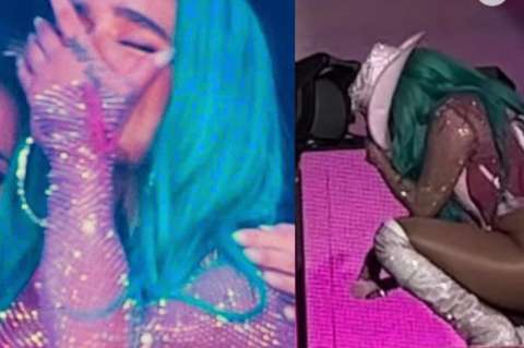 Video | Karol G sorprendió en México y rompió en llanto por un “sueño cumplido”