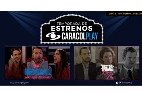 Gratis en Caracol Play: "Guía sexual para el fin del mundo" y "Testosterona pink 2″
