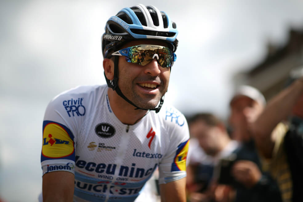 Maximiliano Ariel Richeze, lanzador del Deceuninck-Quick Step. / Getty Images