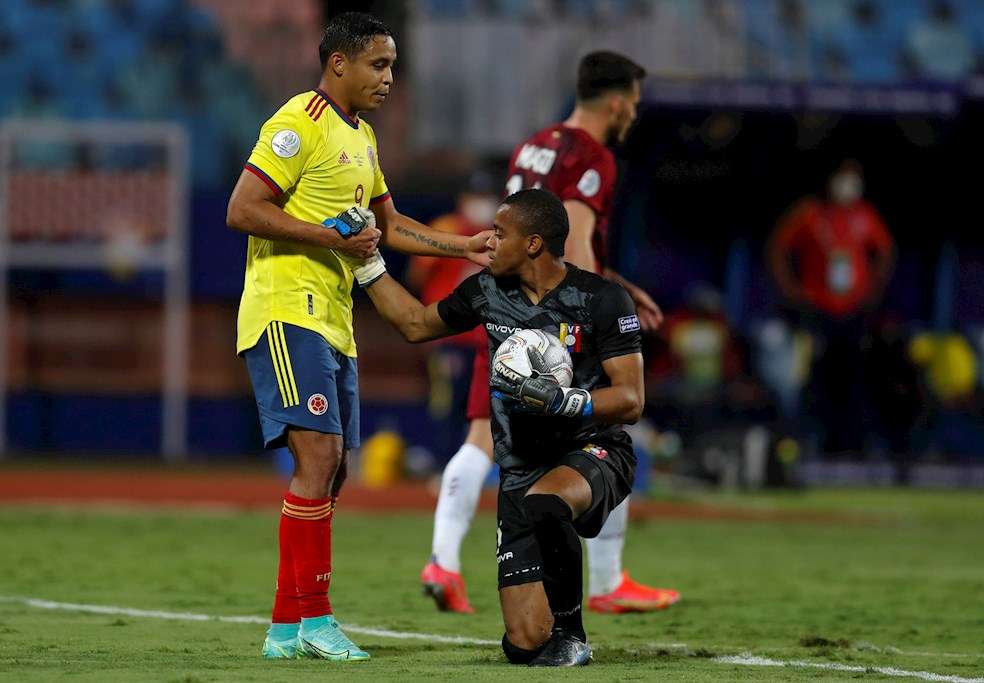 Colombia empató con Venezuela