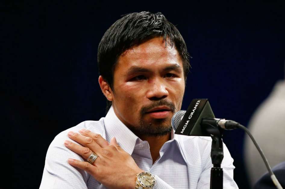 Manny Pacquiao, púgil filipino. Foto: AFP
