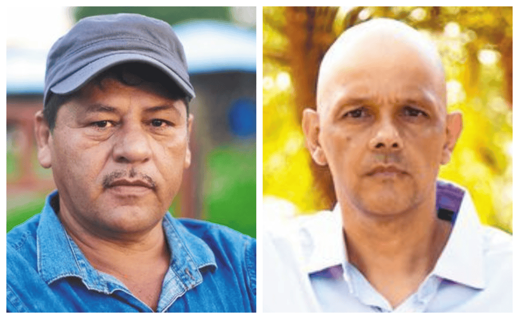 "Romaña" y "El Paisa", jefes de la Segunda Marquetalia muertos en Venezuela, en hechos que aun están por esclarecerse.