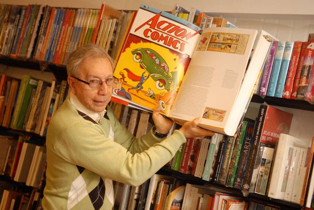 Felipe Ossa no terminó el bachillerato y todo lo que aprendió lo leyó en los libros.