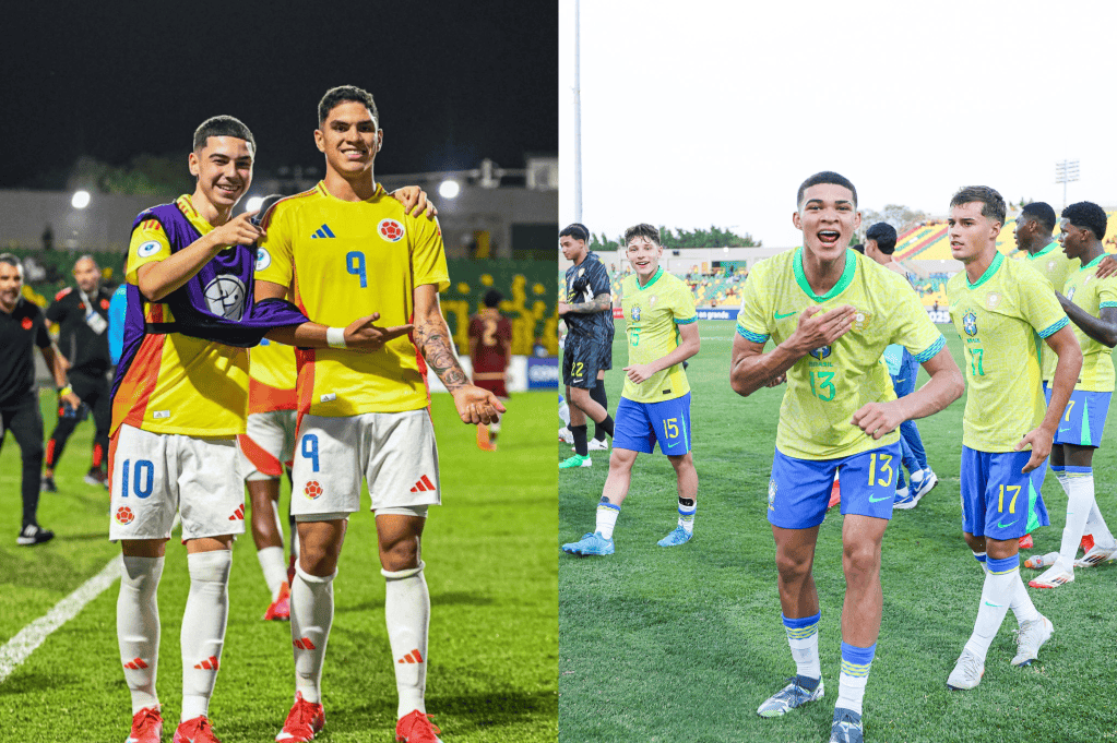 Colombia se mide con Brasil este sábado en la final del Sudamericano Sub-17.