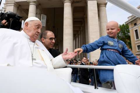 Así fue la última aparición pública del papa Francisco