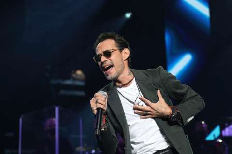 Marc Anthony se accidentó en el camerino antes de su concierto en Panamá