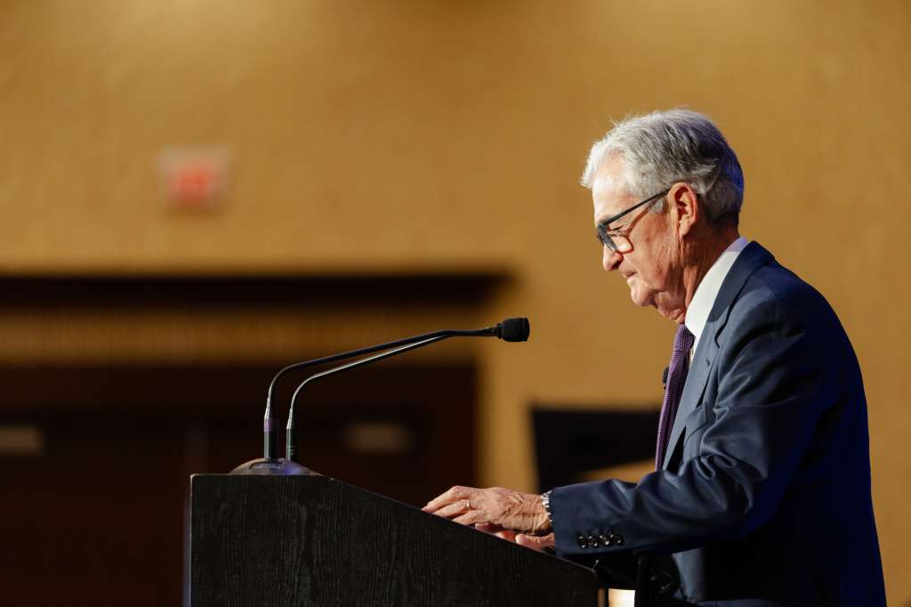 Jerome Powell, presidente de la Fed.