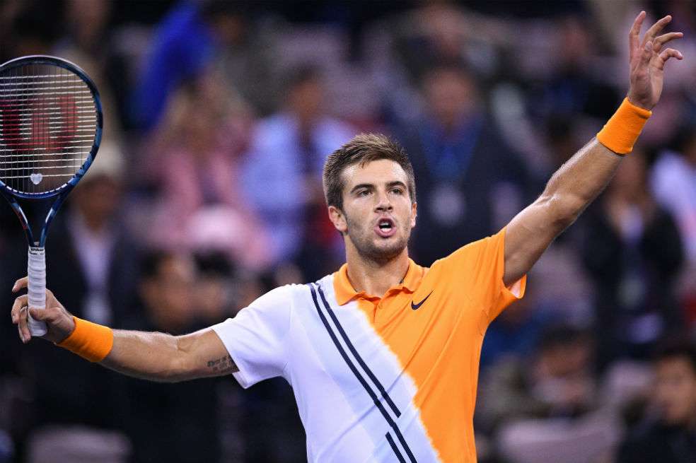 Coric, de 21 años, disputará su primera final de un Masters 1.000. / AFP