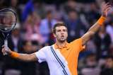 Coric dio la sorpresa y eliminó a Federer en Shanghai