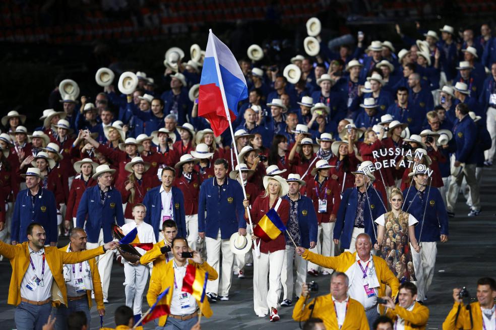 Rusia en los Olímpicos de 2012.