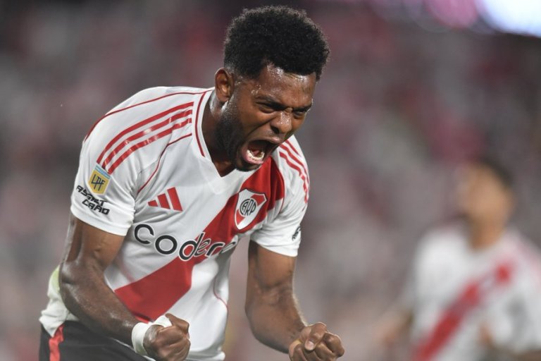 ¡Miguel Borja volvió a celebrar! El delantero puso fin a su peor racha en River