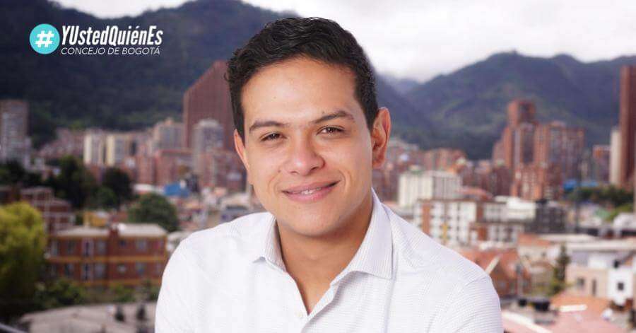 Sebastián Aristizábal es candidato al Concejo por el Partido de la U. 