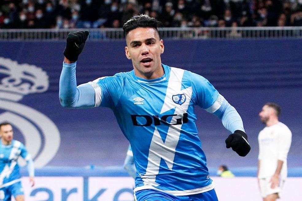 Radamel Falcao anotó en los 10 minutos que estuvo en cancha.