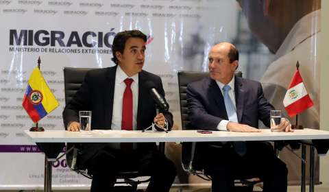 Colombia y Perú crearán base de datos conjunta para atender migración venezolana