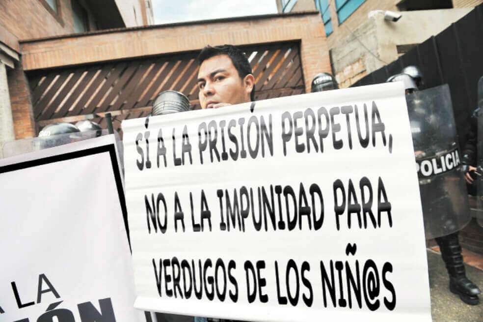 Los demandantes aseguran que la pena perpetua es inconstitucional y no genera realmente protección para los menores de edad. / Óscar Pérez