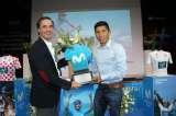 Movistar le rindió homenaje al ciclista Nairo Quintana