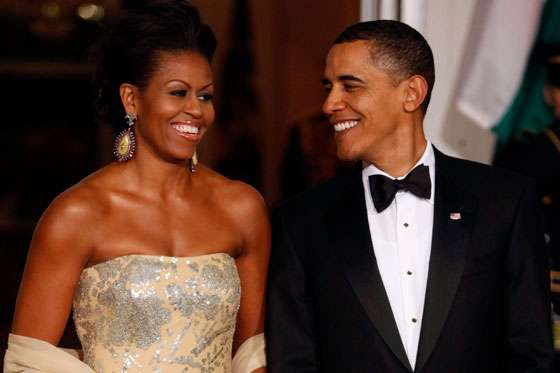 Los Obama ofrecieron una cena de lujo