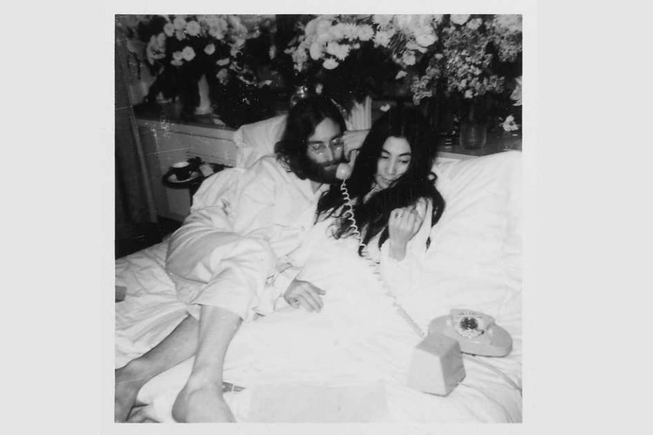 John Lennon y Yoko Ono. / Archivo