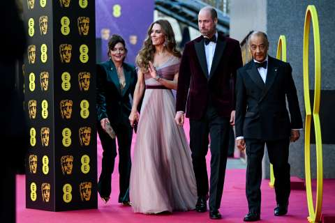 El increíble vestido Gucci que Kate Middleton repitió en los Premios Bafta 2026