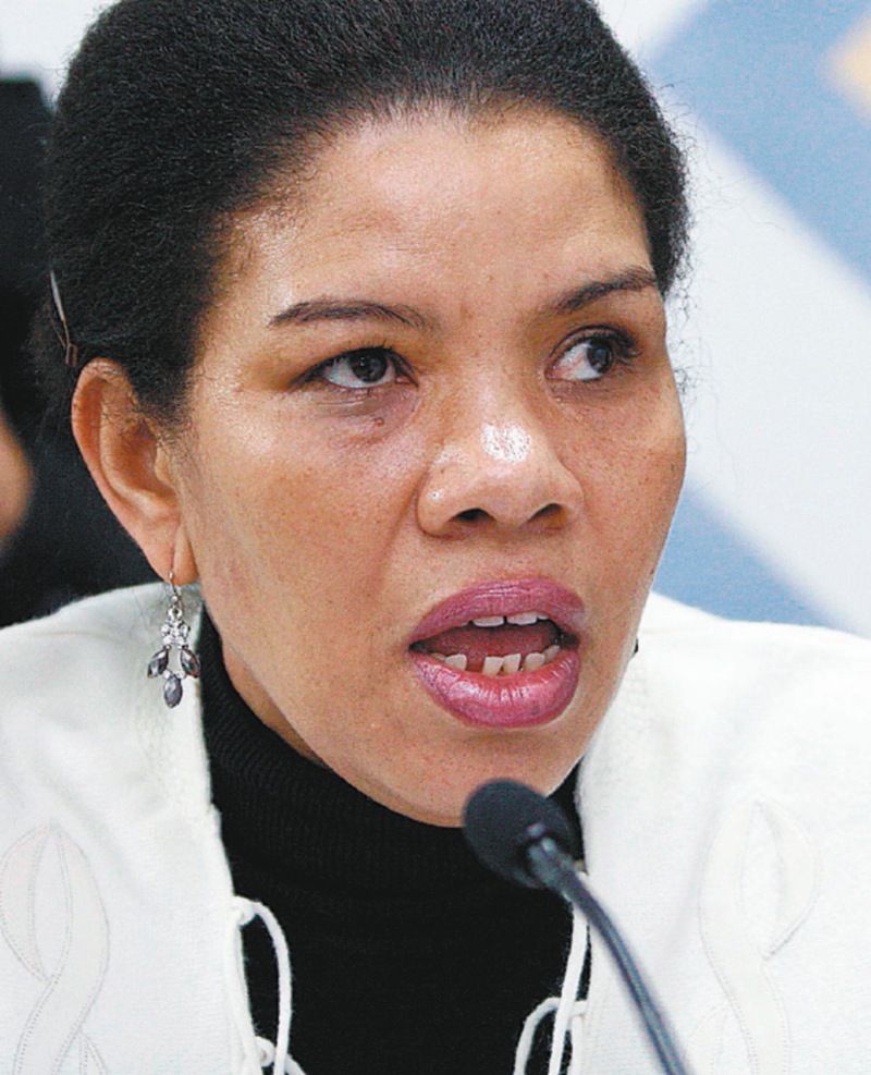 Elda Neyis Mosquera, alias Karina, excomandante del bloque José María Córdova de las Farc.