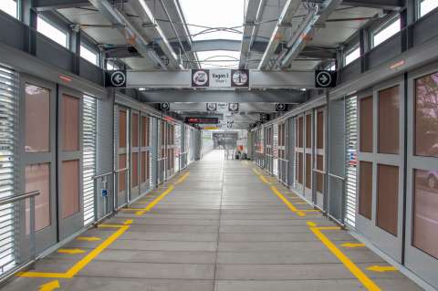 Habilitan acceso norte de la estación Universidad Nacional