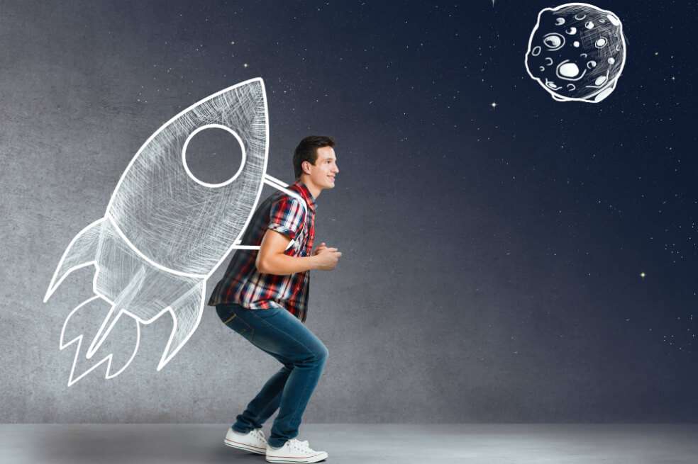La humanidad puede lograr todo lo que quiera si supera sus miedos y se entrega en cuerpo y alma a un objetivo valioso. / Getty Images