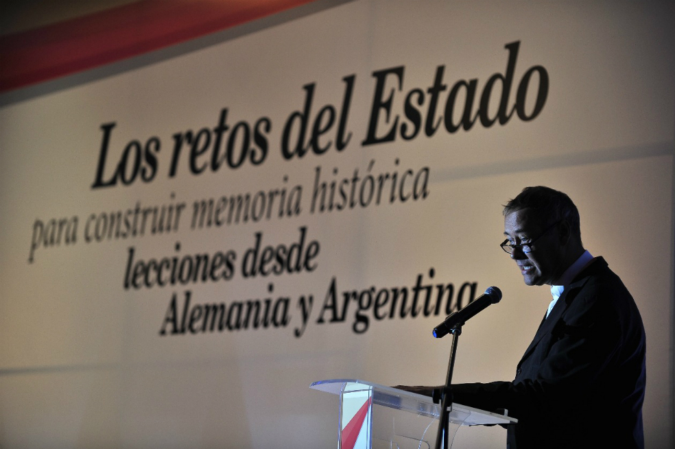 Thomas Krüger, presidente de la Central Federal para la Formación Política de Alemania. /Óscar Pérez-El Espectador