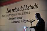 “La crítica a los que gobiernan es muy importante en la construcción de memoria”: Thomas Krüger