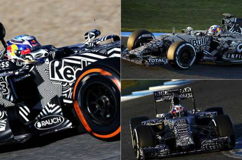 El extravagante diseño del nuevo monoplaza de Red Bull