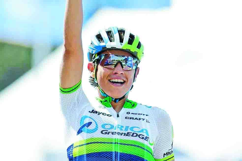 El colombiano Esteban Chaves sigue siendo una de las figuras del Giro de Italia.