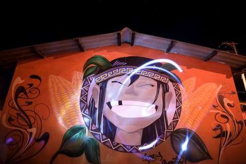 Un festival de grafiti para afianzar la paz en Agua Bonita (Caquetá)