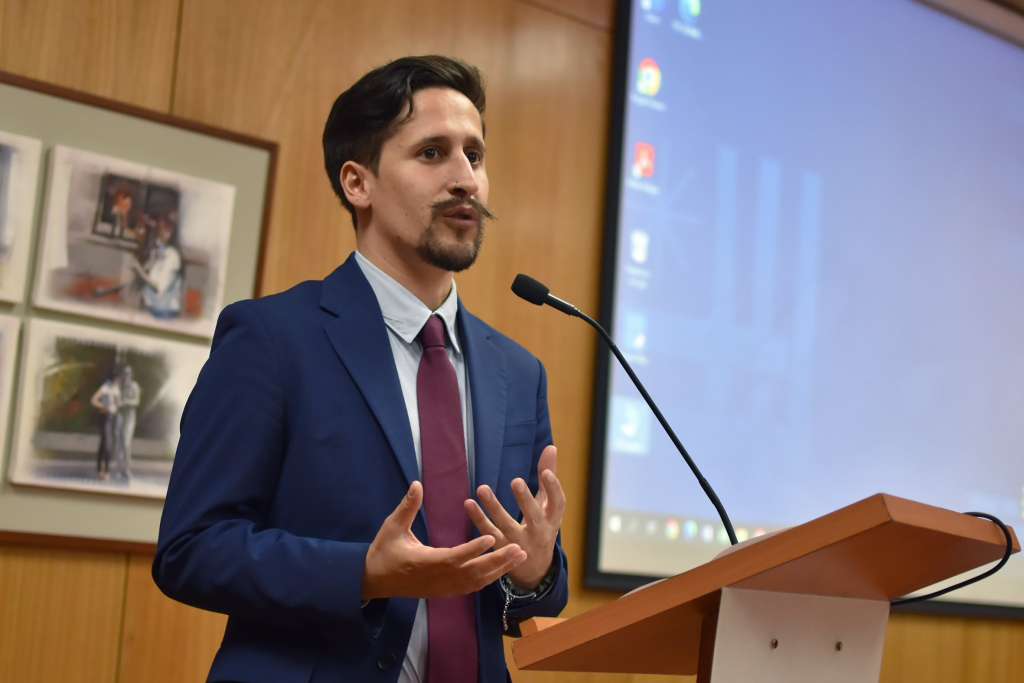 Sebastián Guanumen es el nuevo embajador de Colombia en Chile.