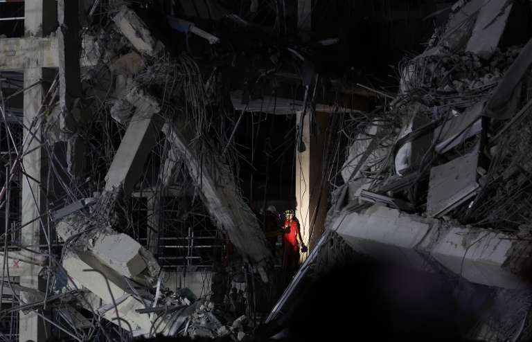 Destrucción en Bangkok tras terremoto