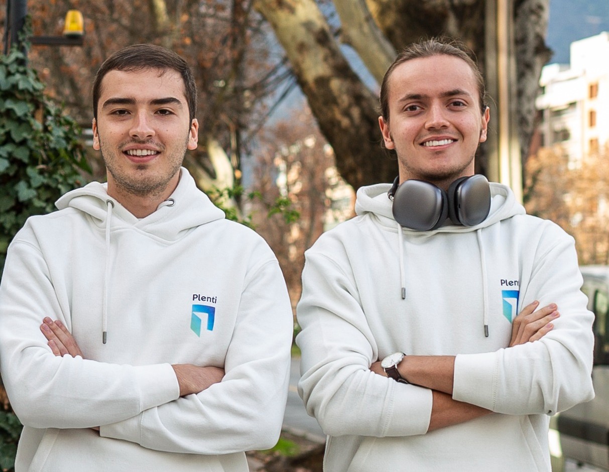 Nicolás Zuleta, cofundador de Plenti, y Martín Peláez, CTO y cofundador de Plenti.