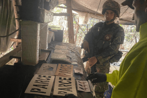 Se le caen $5.600 millones en coca al ELN: así fue el operativo en Tibú