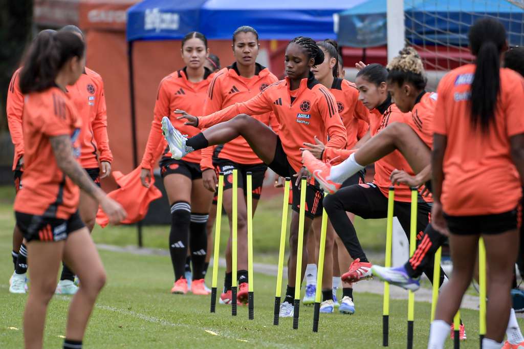 Jugadoras de la selección de Colombia