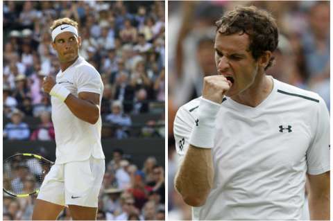 Nadal y Murray superaron sin problemas la primera ronda de Wimbledon