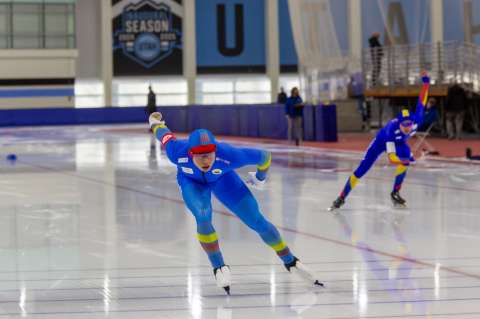 Patinadores colombianos brillan en el Nacional de hielo en Utah: así quedó el medallero