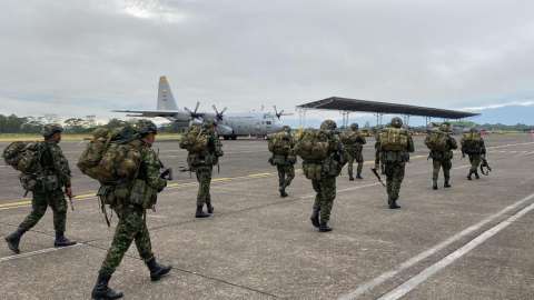 El vacío que dejaría Israel en la defensa y seguridad de Colombia